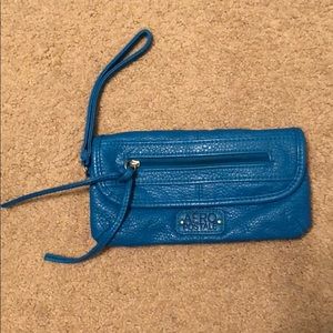 Blue Aeropostale wallet